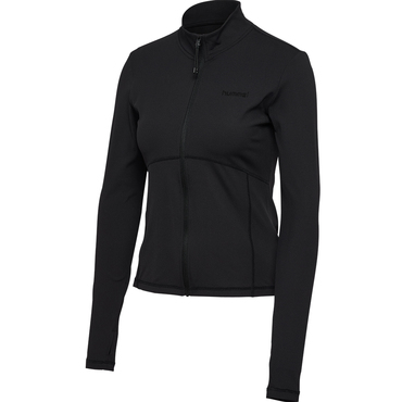 hmlPRIMA W RIB ZIP BLOUSE