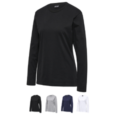 Handball 14er Set RED Heavy T-Shirt L/S Damen inkl. Druck-2001823