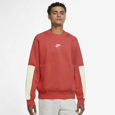 AIR BRUSHED-BACK FLEECE CREW SWEATSHIRT