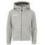 Community 2.0 Logo FZ Hoodie JR greymelange