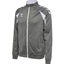 hmlCORE 2.0 TRACK ZIP JACKET steelgraywhite