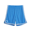 Hoops Team Game Short electricbluelemonade