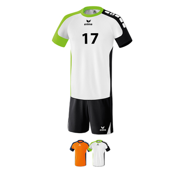 HANDBALL 14ER SET VALENCIA JERSEY + SHORT KINDER  INKL. BALL UND DRUCK