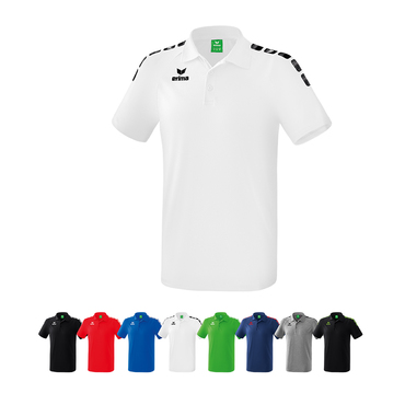 VOLLEYBALL 14ER SET 5-C BASICS POLO KINDER INKL. BALL UND DRUCK