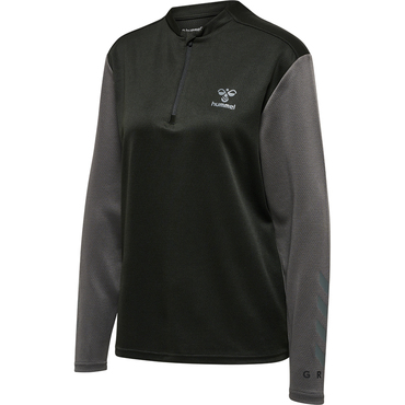 HMLONGRID 1/2 ZIP POLY SWEAT WO