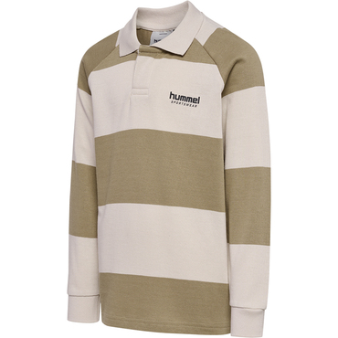 hmlJR LOOSE STRIPED POLO L/S