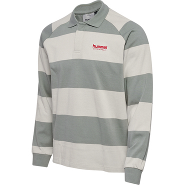 hmlLOOSE STRIPED POLO L/S