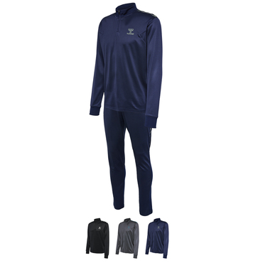 14er SET STALTIC POLY HALF ZIP L/S&TRAINING PANT inkl. Druck