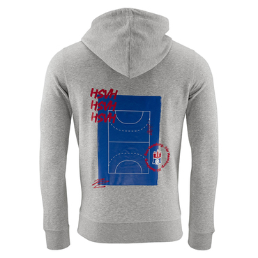 Platte Kapuzenjacke