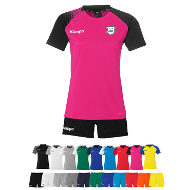 14er Set Ambition 28 Shirt + Short Damen inkl. Druck