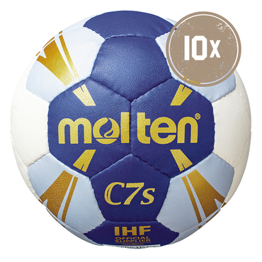 10er Ballset H0C1350-BW-HS HANDBALL C7s