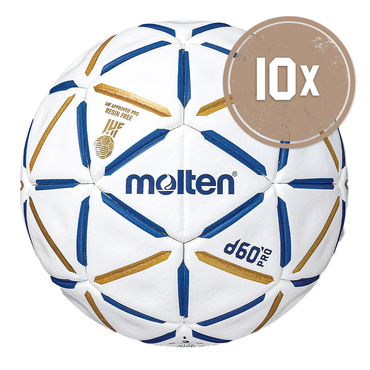 10er Ballset H2D5000-BW Handball d60 Pro