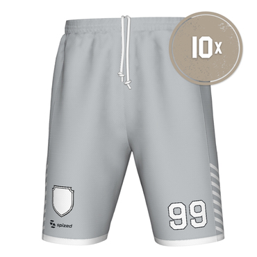 10er Set Basketball Shorts Magic Herren inkl. aller Druckkosten