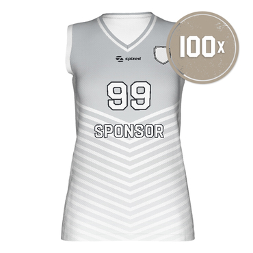 100er Set Basketballtrikot Swish Damen inkl. aller Druckkosten