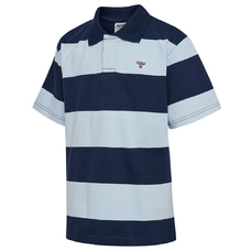 hmlJR LOOSE STRIPED POLO S/S BEE-2427767