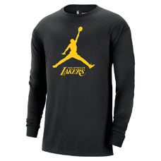 Los Angeles Lakers Essential Men's Jordan NBA Long-Sleeve T-Shirt-2296349