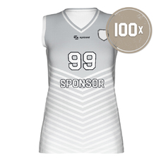 100er Set Basketballtrikot Swish Damen inkl. aller Druckkosten-2222337
